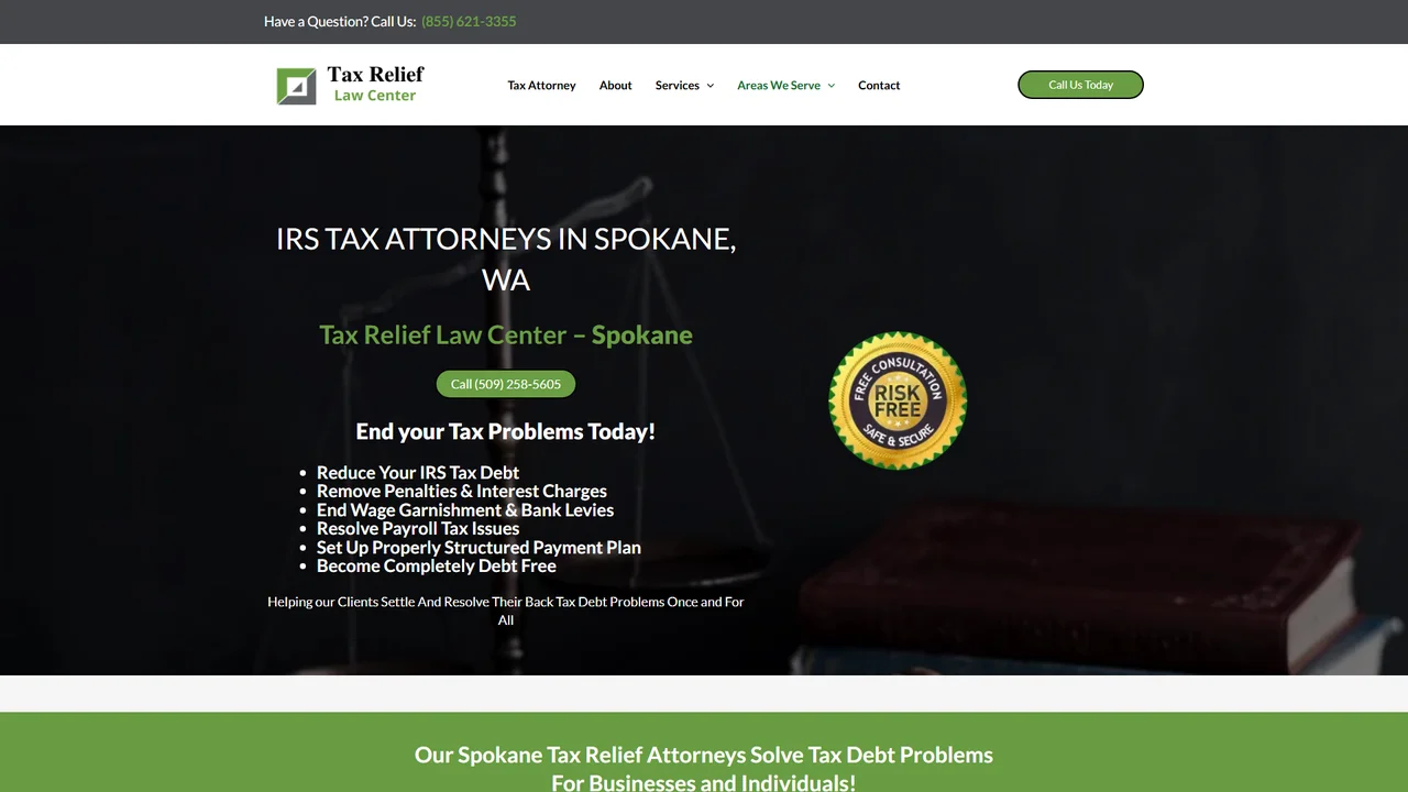 Tax Relief Law Center - Spokane, WA office in Spokane, Washington