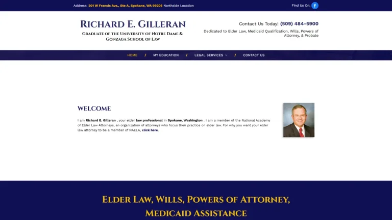 Richard E. Gilleran - Spokane, WA - Attorney in Spokane