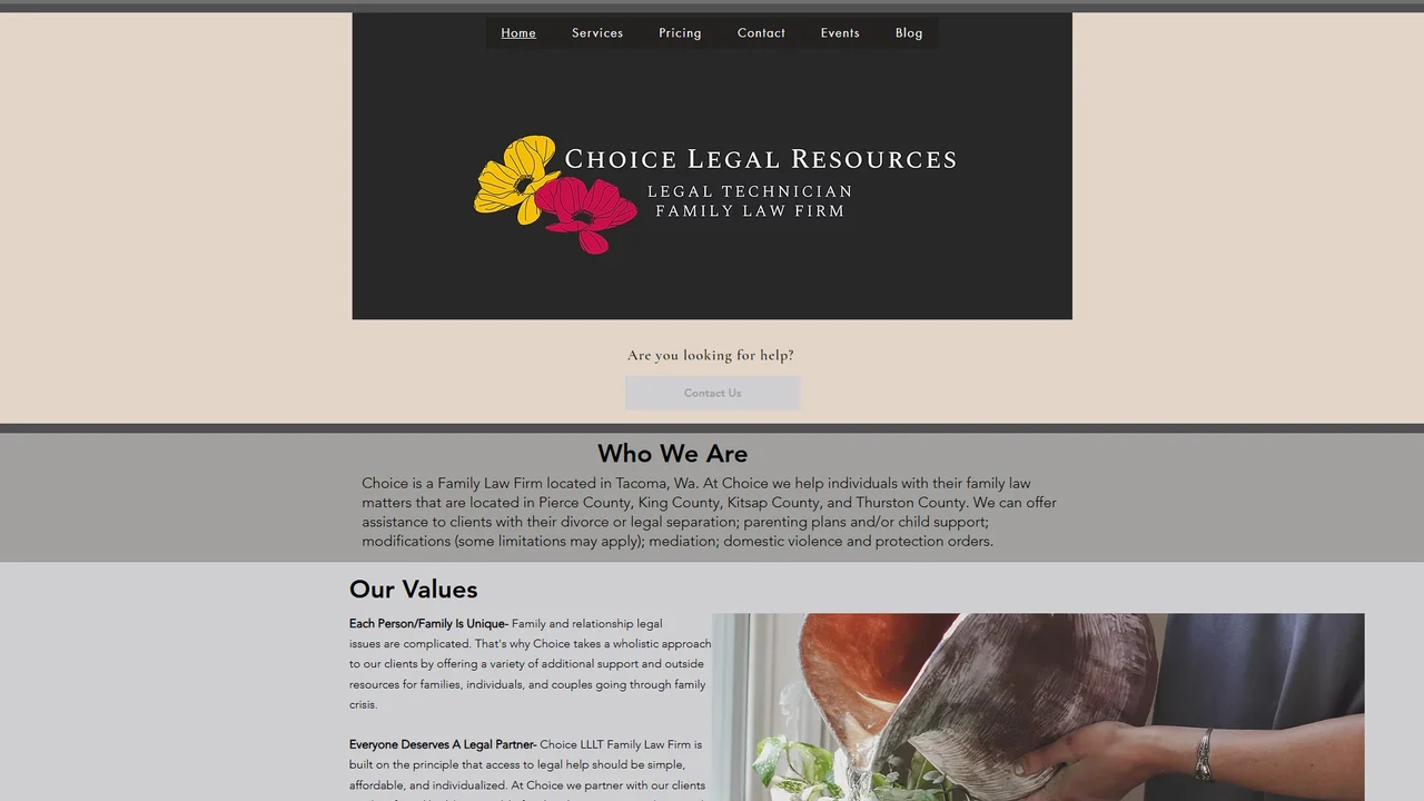 Choice Legal Resources - Tacoma, WA office in Tacoma, Washington