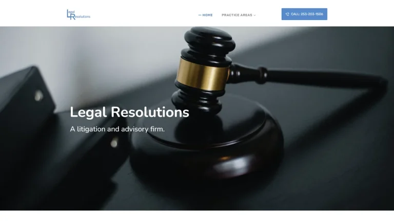 Legal Resolutions - Tacoma, WA - Attorney in Tacoma