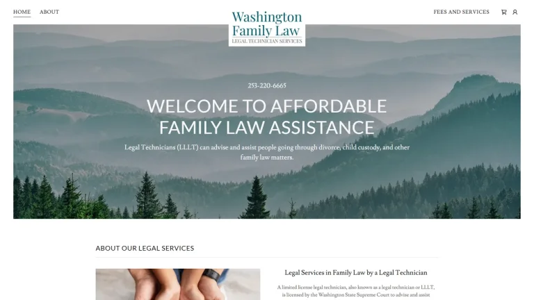 Washington Family Law Legal Technician Services - Tacoma, WA - Attorney in Tacoma