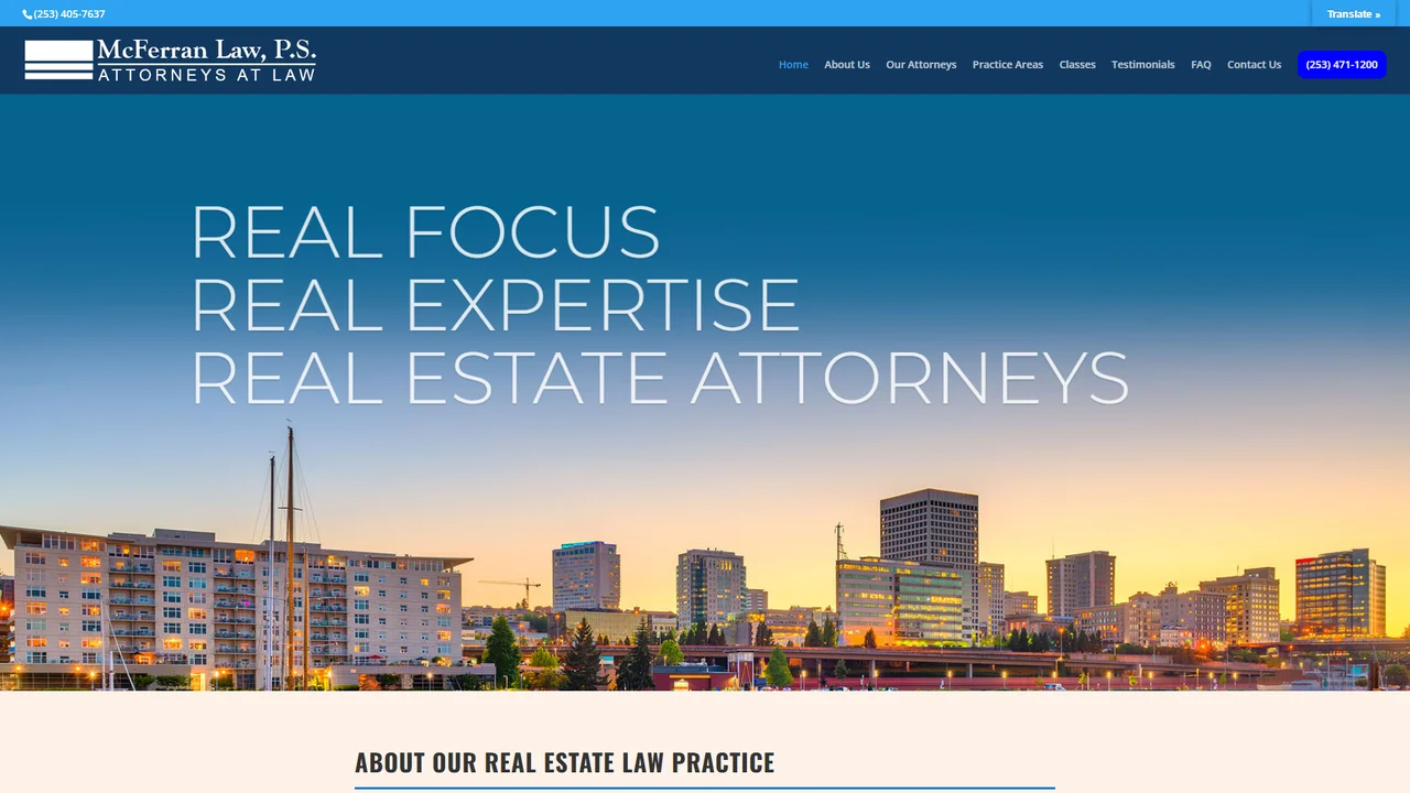 McFerran Law, P.S. - Attorneys At Law - Tacoma, WA office in Tacoma, Washington