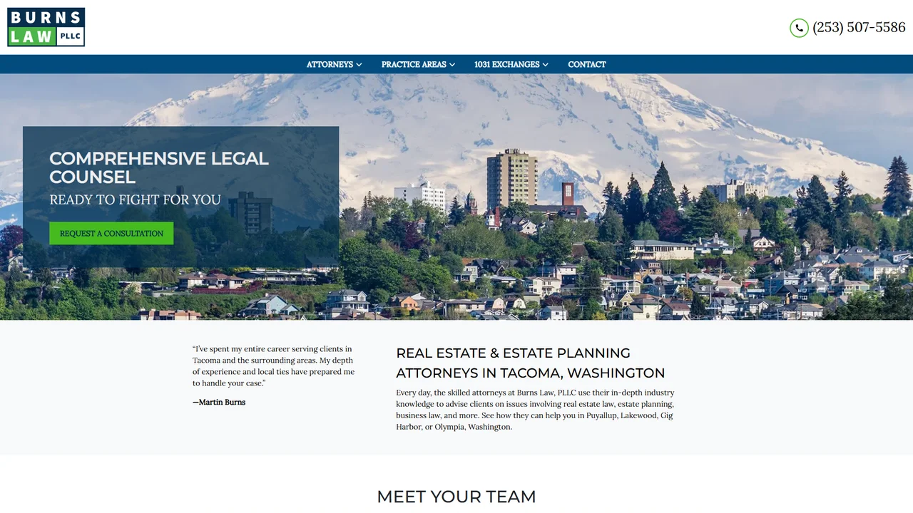 Burns Law, PLLC - Tacoma, WA office in Tacoma, Washington