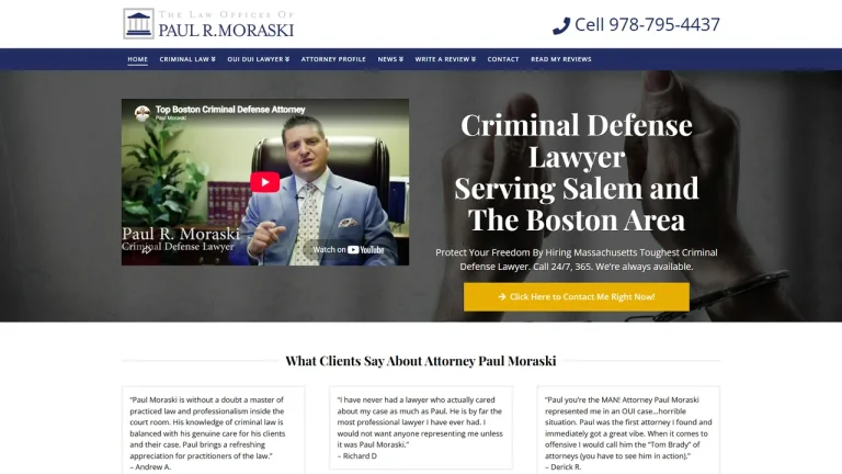 The Law Office of Paul R. Moraski - Boston, MA - Attorney in Boston