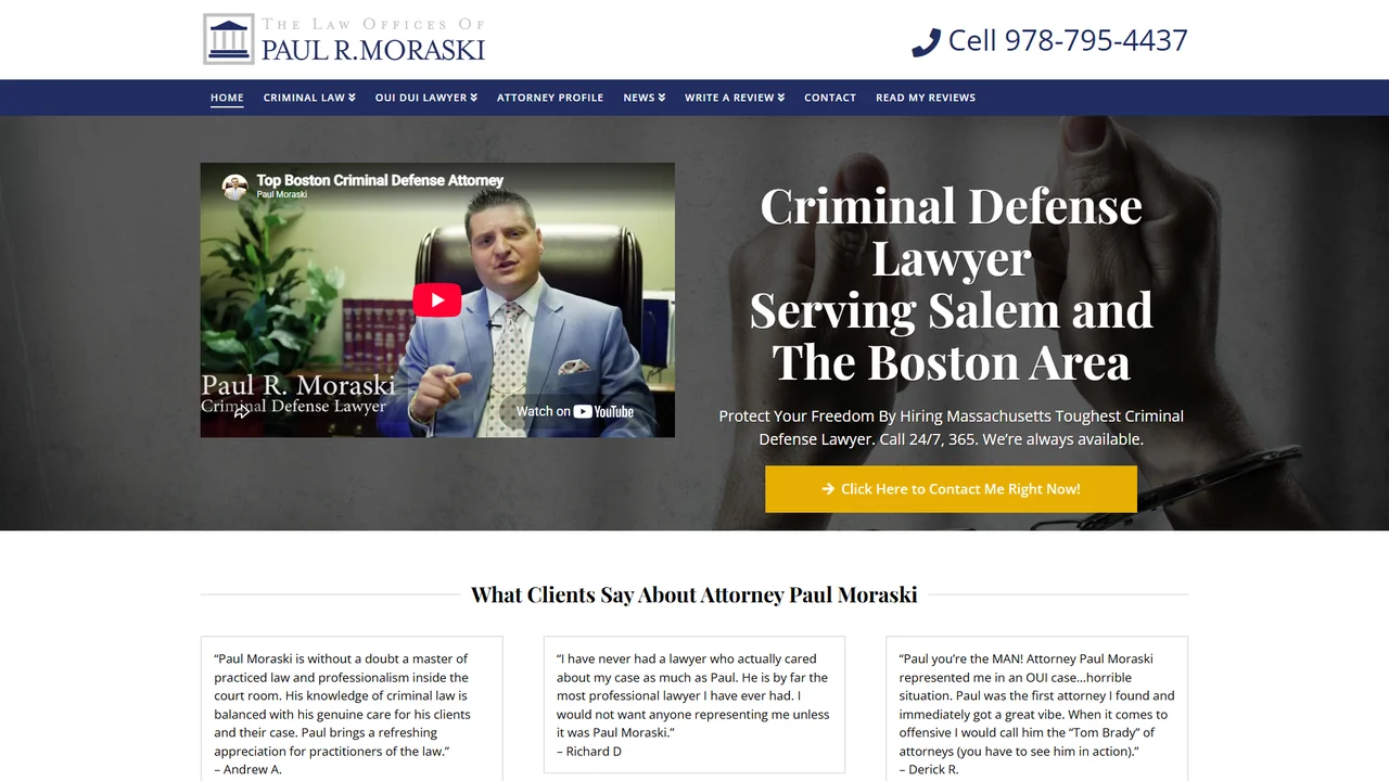 The Law Office of Paul R. Moraski - Boston, MA office in Boston, Massachusetts