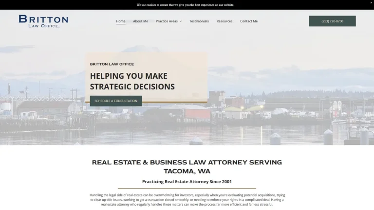Britton Law Office PLLC - Tacoma, WA - Attorney in Tacoma