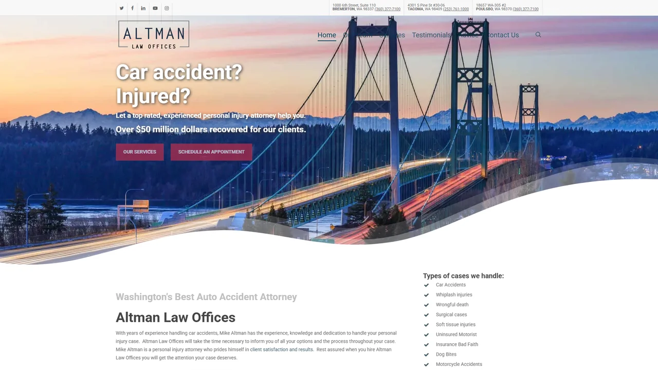 Altman Law Offices - Tacoma, WA office in Tacoma, Washington