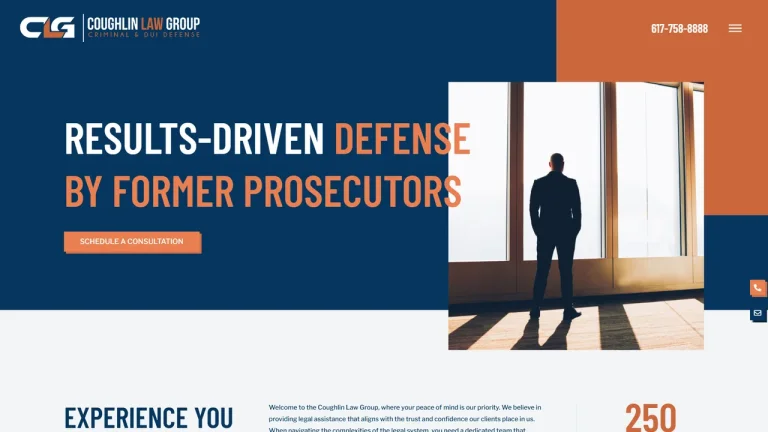 Coughlin Law | Criminal & DUI Defense - Boston, MA - Attorney in Boston