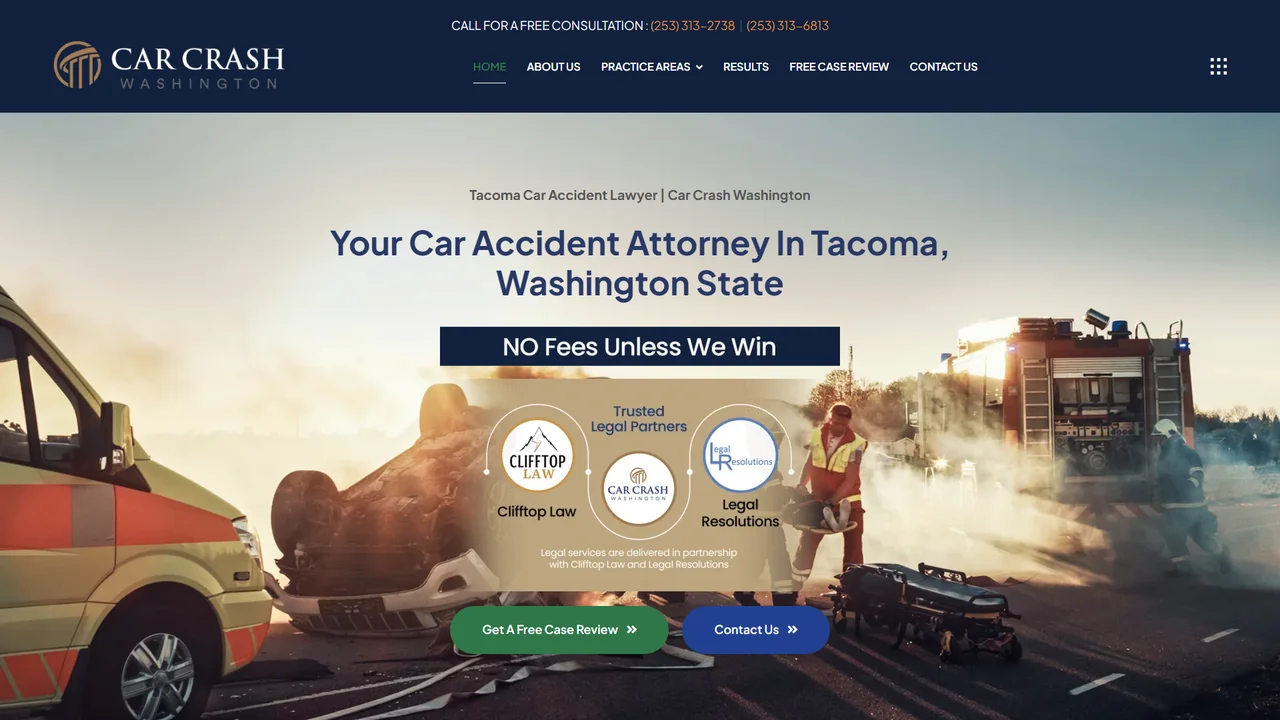 Car Crash Washington Car Accident Lawyer Tacoma - Tacoma, WA office in Tacoma, Washington