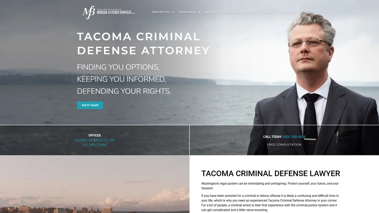 The Law Offices of Morgan Fletcher Benfield, PLLC - Tacoma, WA office in Tacoma, Washington