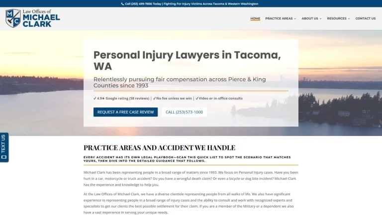 Law Offices of Michael Clark - Tacoma, WA - Attorney in Tacoma