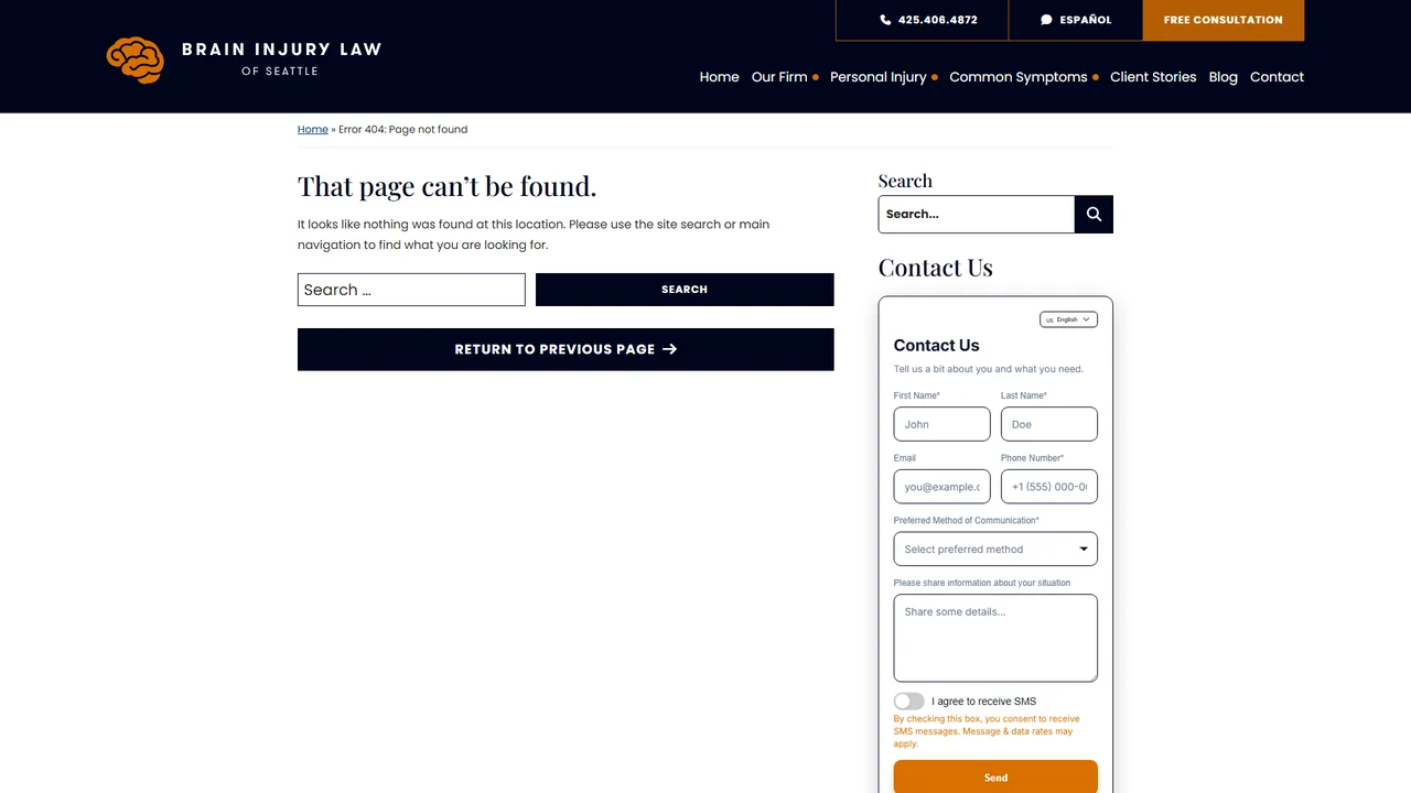 Brain Injury Law of Tacoma - Tacoma, WA office in Tacoma, Washington