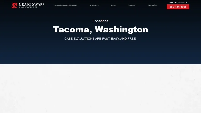 Craig Swapp & Associates - Tacoma, WA - Attorney in Tacoma