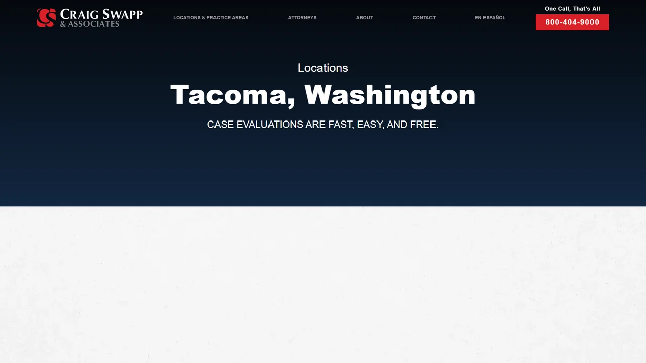 Craig Swapp & Associates - Tacoma, WA office in Tacoma, Washington
