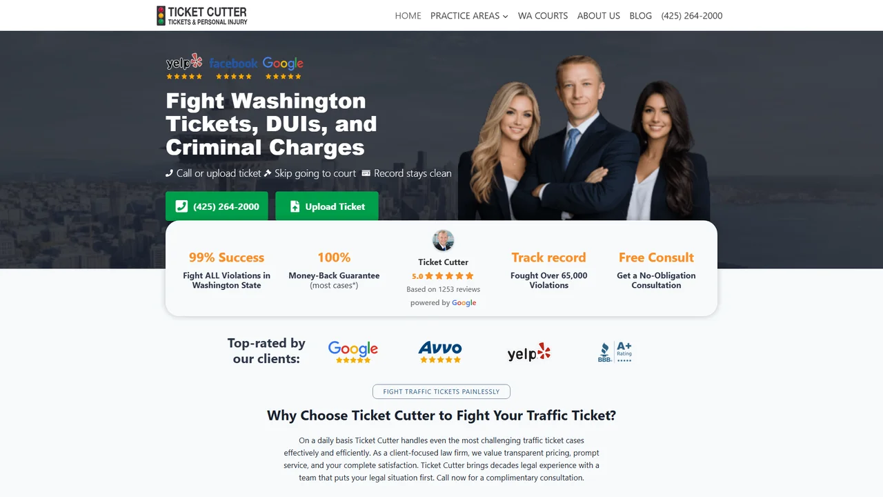 Ticket Cutter - Tacoma, WA office in Tacoma, Washington