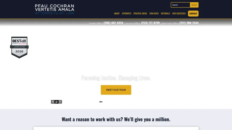 Pfau Cochran Vertetis Amala PLLC - Tacoma, WA - Attorney in Tacoma