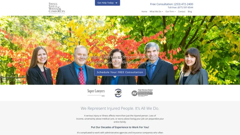 Small Snell Weiss & Comfort, P.S. - Tacoma, WA - Attorney in Tacoma