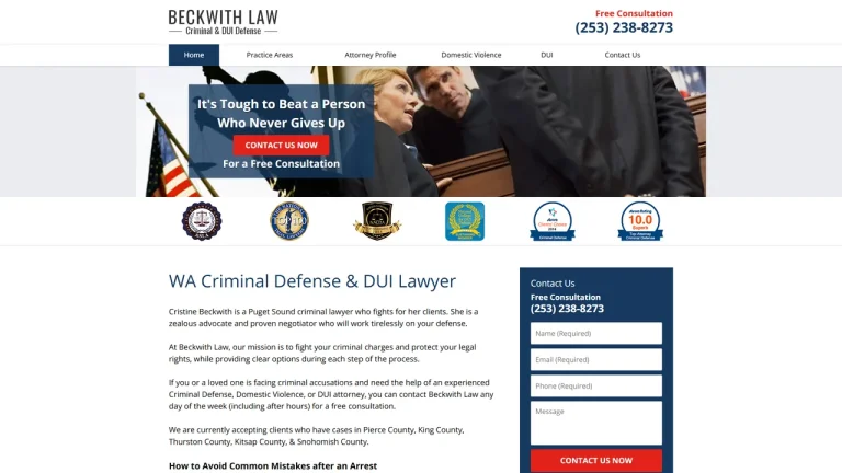 Beckwith Law - Tacoma, WA - Attorney in Tacoma
