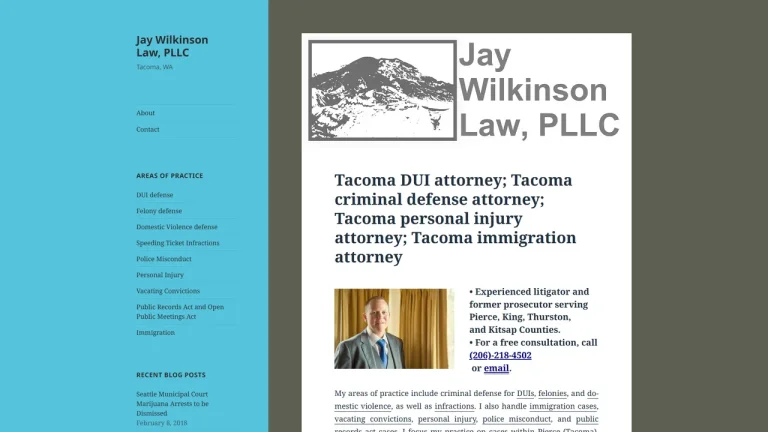Jay Wilkinson Law, PLLC - Tacoma, WA - Attorney in Tacoma