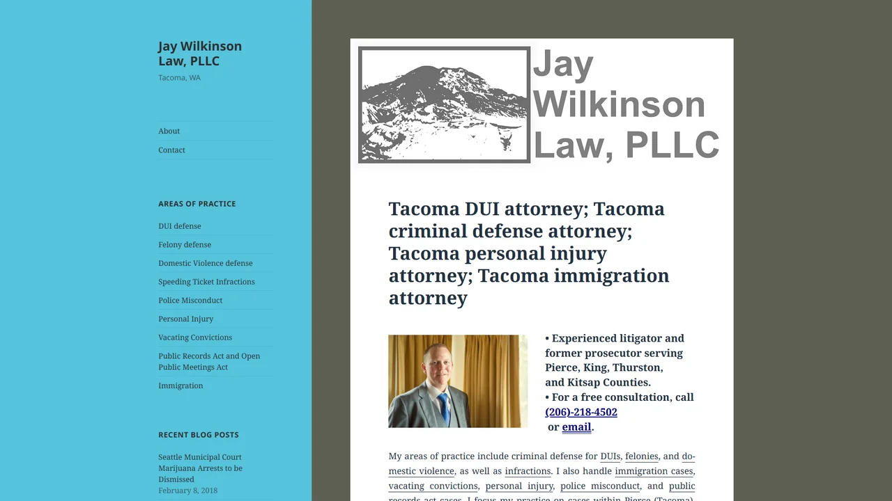 Jay Wilkinson Law, PLLC - Tacoma, WA office in Tacoma, Washington