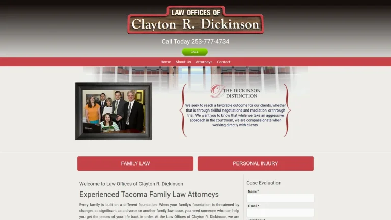 Law Offices of Clayton R. Dickinson - Tacoma, WA - Attorney in Tacoma