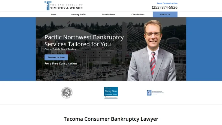 Law Office of Timothy J Wilson - Tacoma, WA - Attorney in Tacoma
