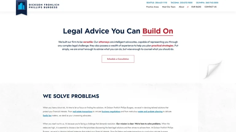 Dickson Frohlich Phillips Burgess - Tacoma, WA - Attorney in Tacoma