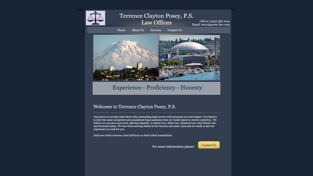 Terrence Clayton Posey, P.S. - Tacoma, WA office in Tacoma, Washington