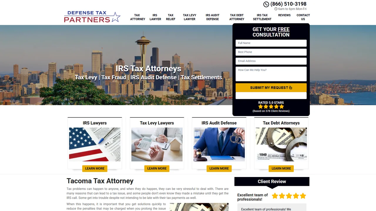 Defense Tax Partners - Tacoma, WA office in Tacoma, Washington