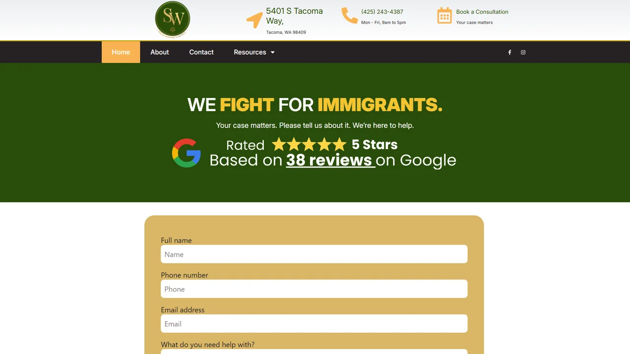 Immigration Law Office of Serah Waweru - Tacoma, WA office in Tacoma, Washington