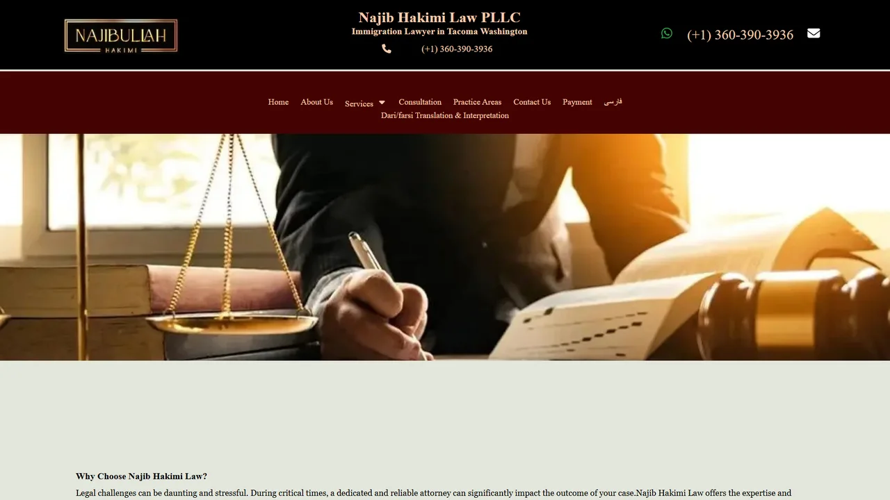 Najib Hakimi Law PLLC - Tacoma, WA office in Tacoma, Washington