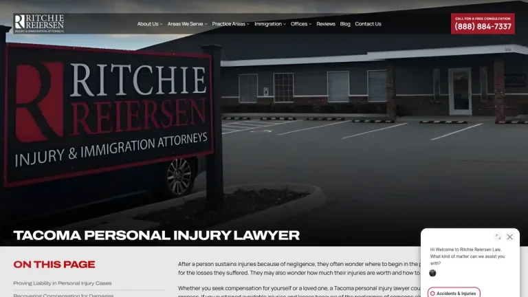 Ritchie-Reiersen Injury & Immigration Attorneys - Tacoma, WA - Attorney in Tacoma