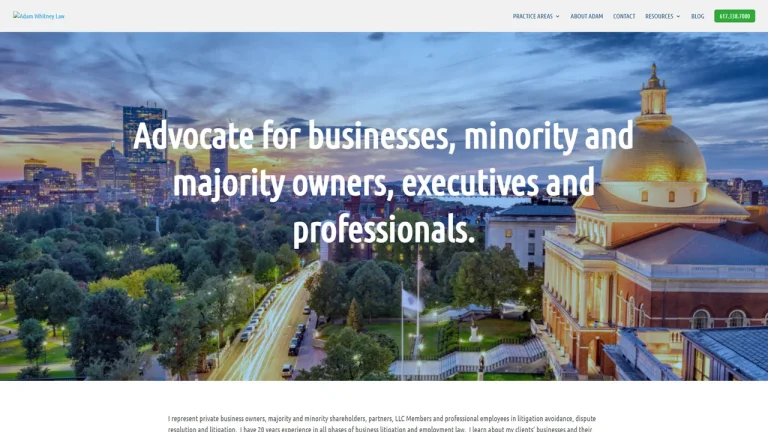 Law Office of Adam P. Whitney - Boston, MA - Attorney in Boston