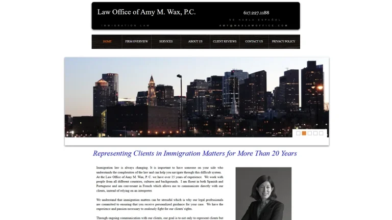 Law Office of Amy M. Wax, P.C. - Boston, MA - Attorney in Boston