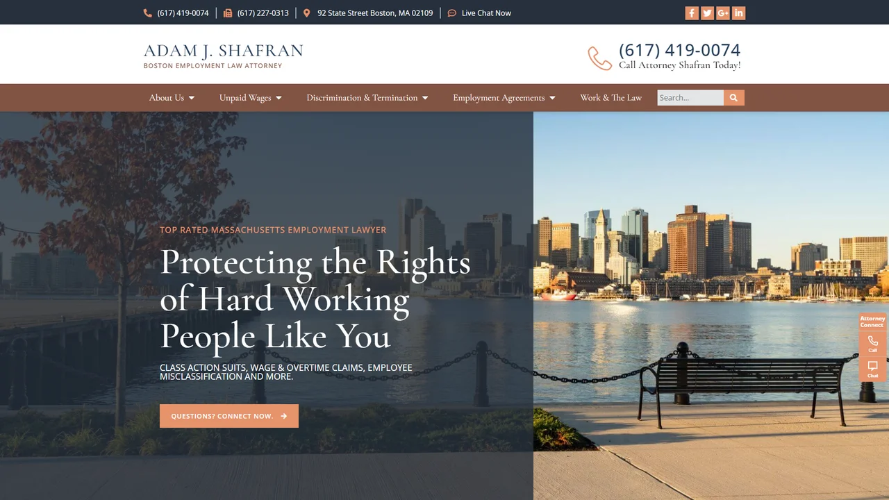 Attorney Adam J Shafran - Boston, MA office in Boston, Massachusetts