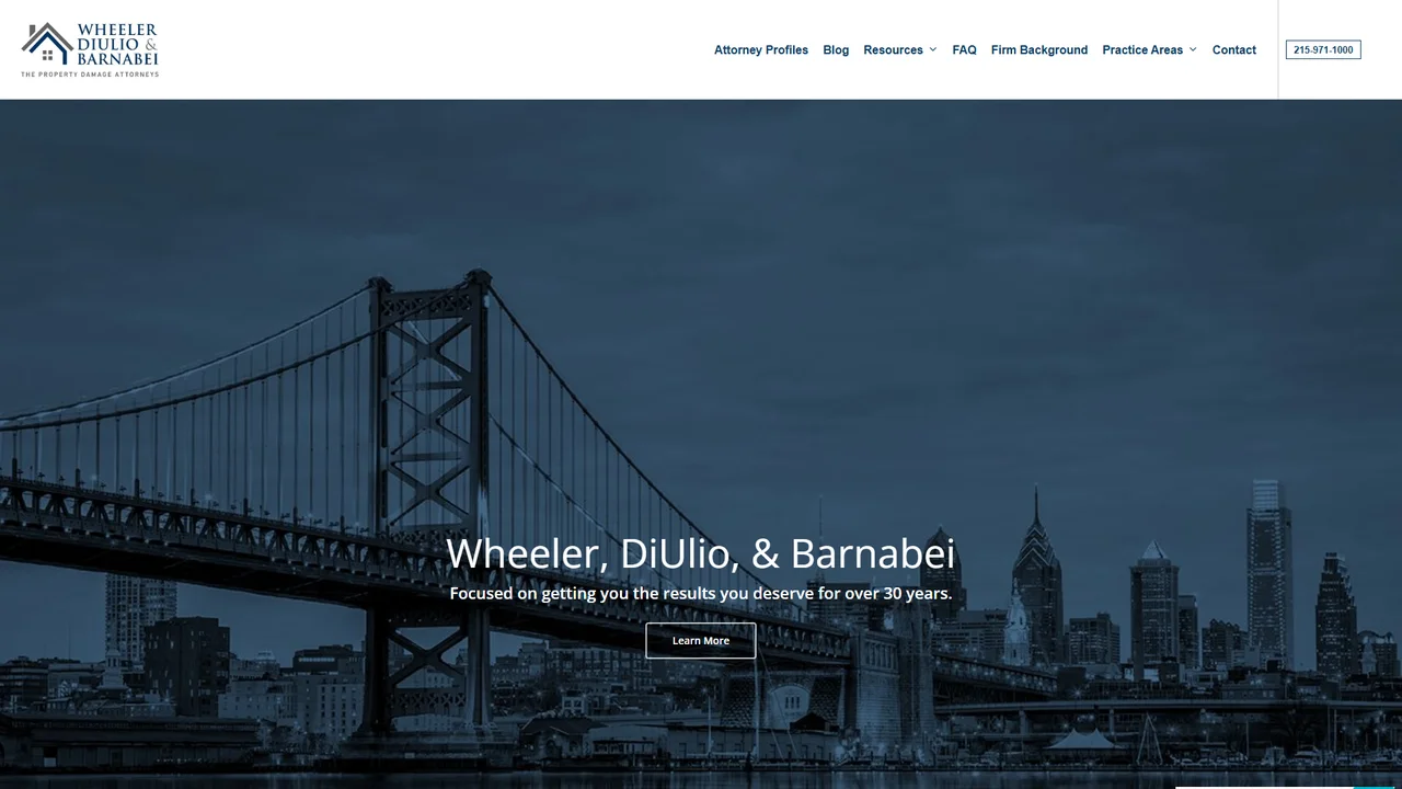 Wheeler, DiUlio, & Barnabei, P.C. - Philadelphia, PA office in Philadelphia, Pennsylvania