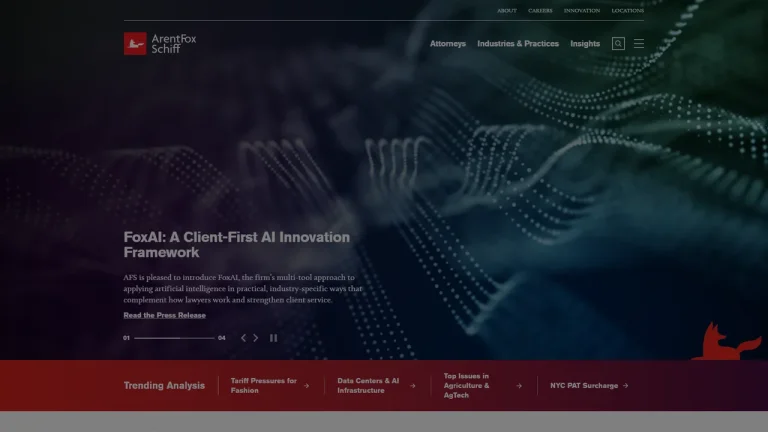 ArentFox Schiff LLP - Boston, MA - Attorney in Boston