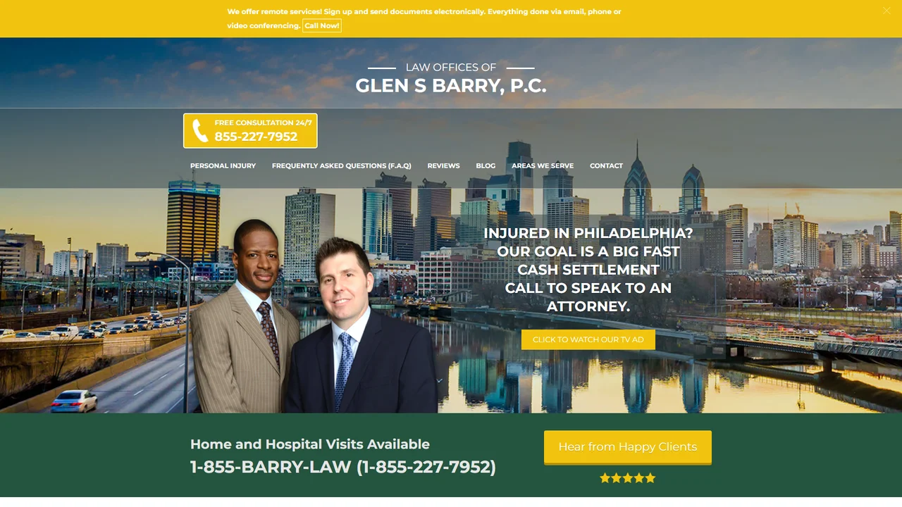 Law Offices of Glen S Barry - Philadelphia, PA office in Philadelphia, Pennsylvania
