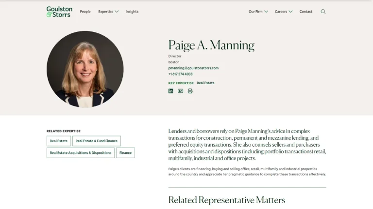 Paige Manning, J.D. - Boston, MA - Attorney in Boston