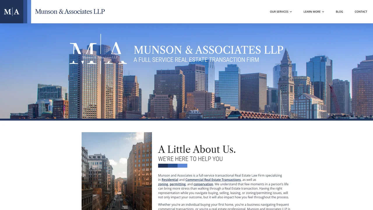 Munson & Associates LLP - Boston, MA office in Boston, Massachusetts