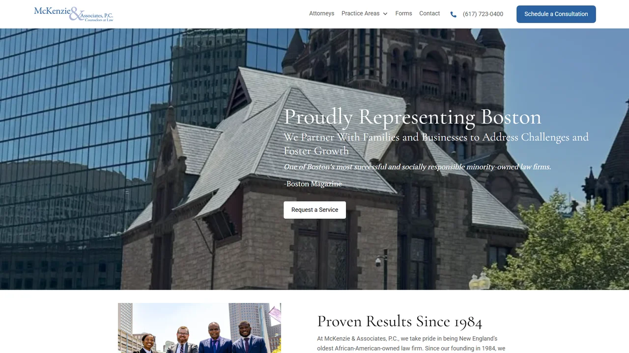 McKenzie & Associates, P.C. - Boston, MA office in Boston, Massachusetts