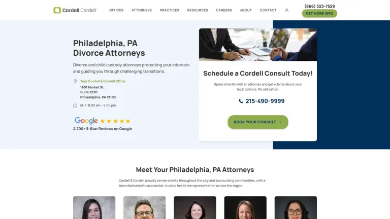Cordell & Cordell - Philadelphia, PA - Attorney in Philadelphia