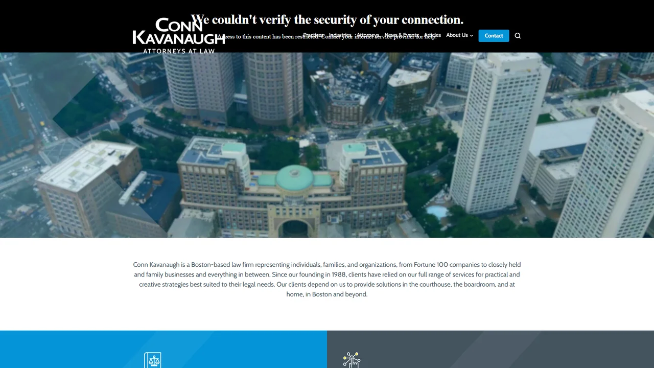 Conn Kavanaugh Rosenthal Peisch & Ford, LLP - Boston, MA office in Boston, Massachusetts