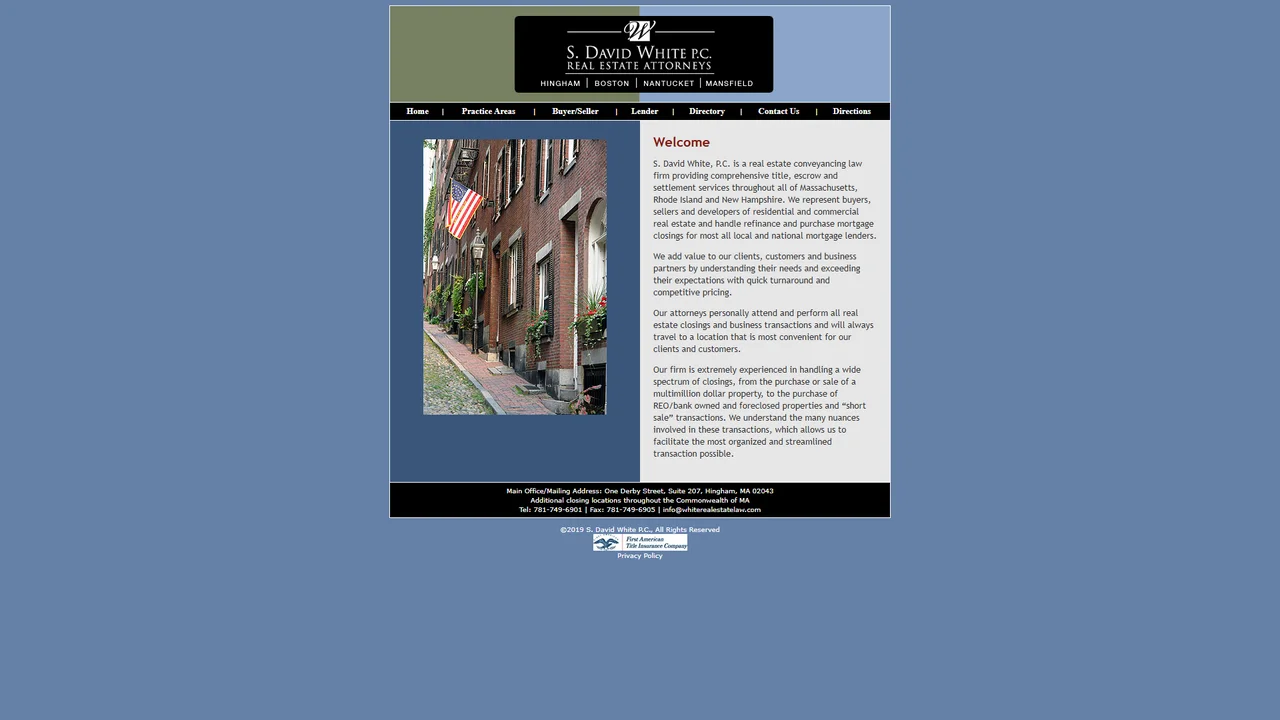 S. David White, P.C. - Boston, MA office in Boston, Massachusetts
