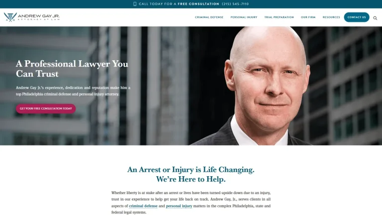 Andrew Gay, Jr. - Criminal Defense | Personal Injury - Philadelphia, PA - Attorney in Philadelphia