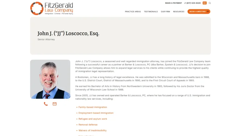 Barker Epstein & Loscocco - Boston, MA - Attorney in Boston