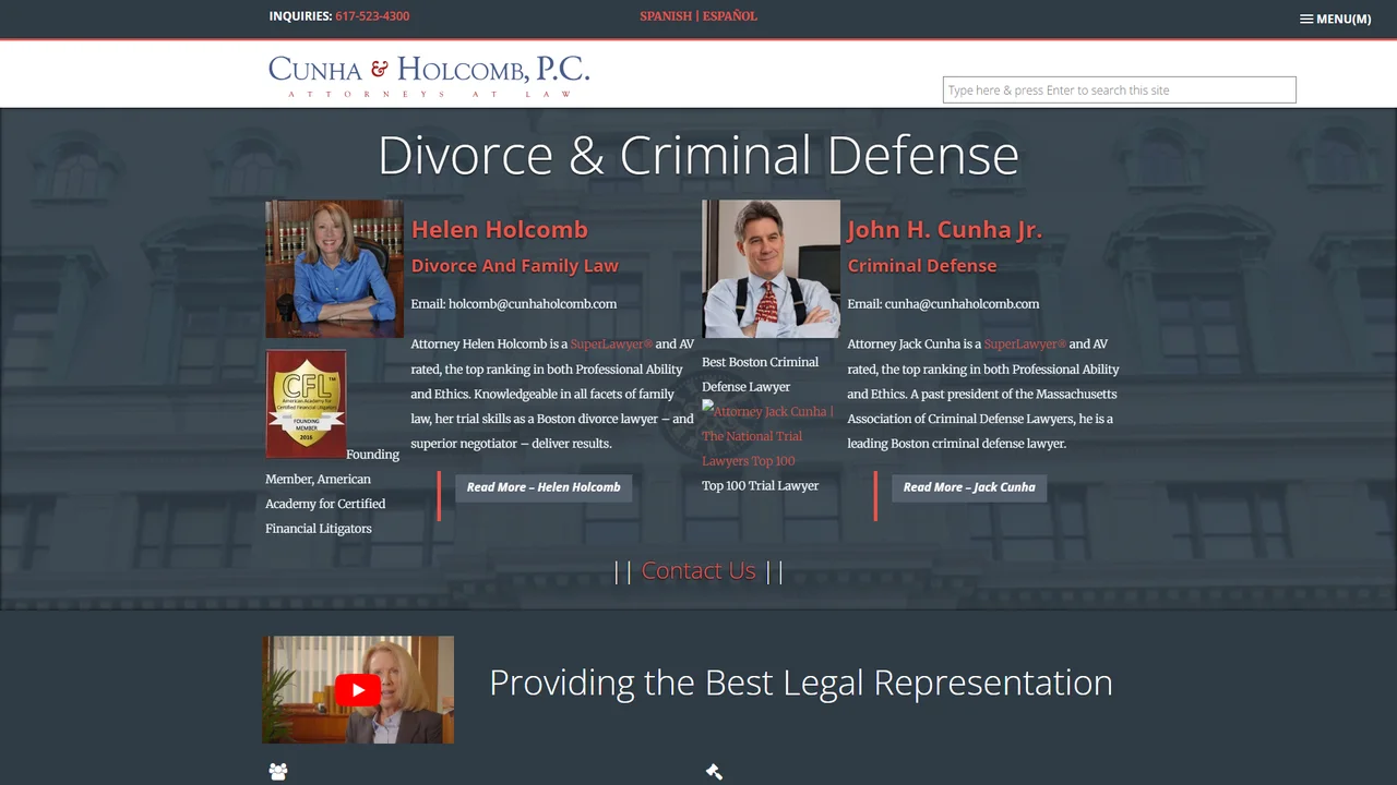 Cunha & Holcomb, P.C. - Boston, MA office in Boston, Massachusetts