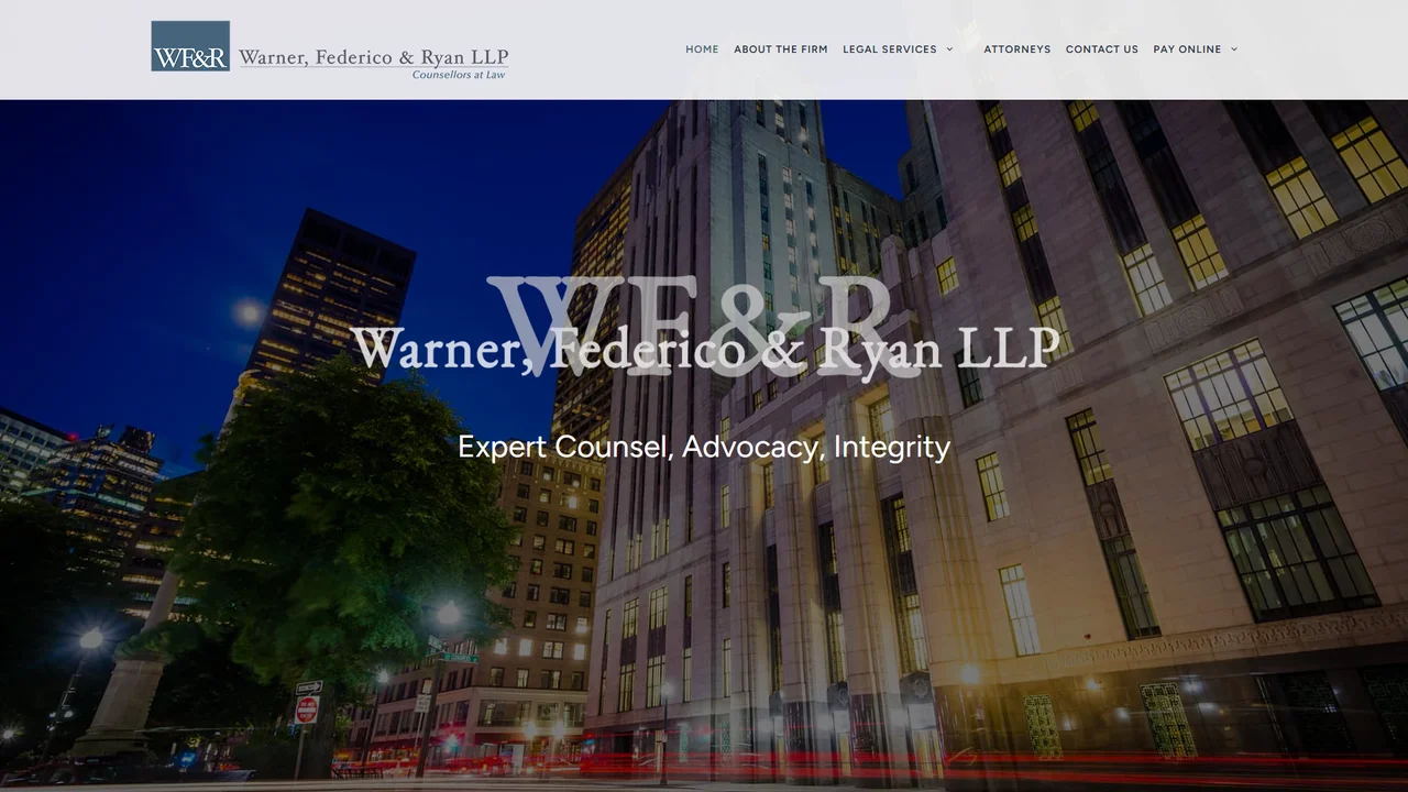 Warner, Federico, & Ryan, LLP - Boston, MA office in Boston, Massachusetts