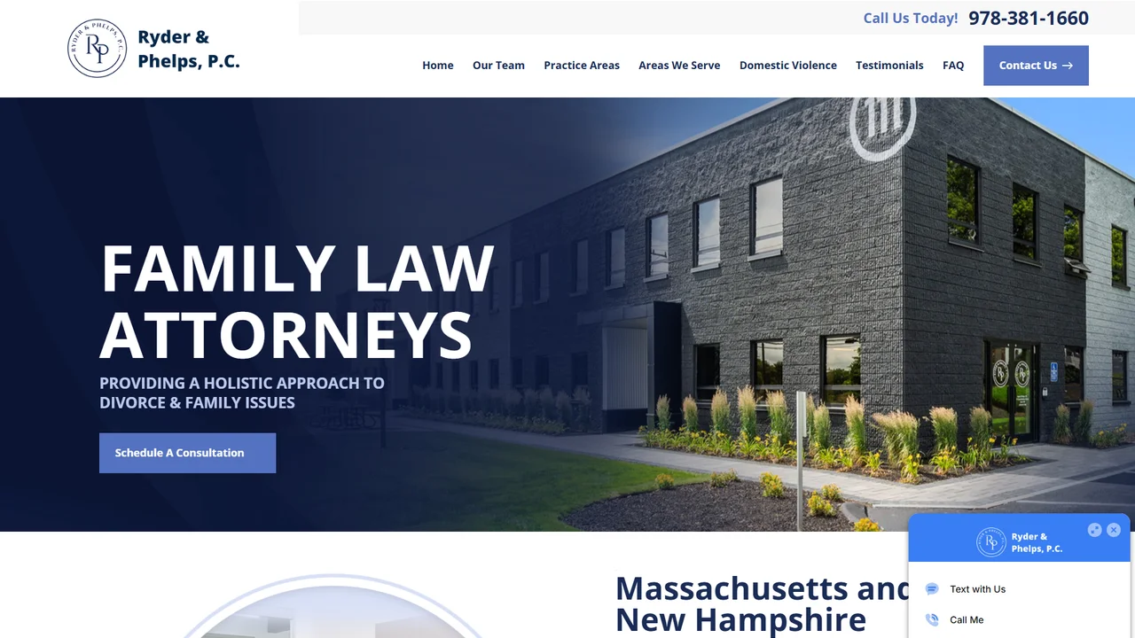 Ryder & Phelps, P.C. - Boston, MA office in Boston, Massachusetts