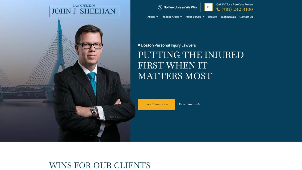Law Office of John J. Sheehan, LLC - Boston, MA office in Boston, Massachusetts